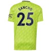Manchester United Sancho 25 Trzeciej Koszulki Piłkarskie 22-23 Krótki Rękaw Manchester United Sancho 25 Trzeciej Koszulki Piłkarskie 22-23 Krótki Rękaw